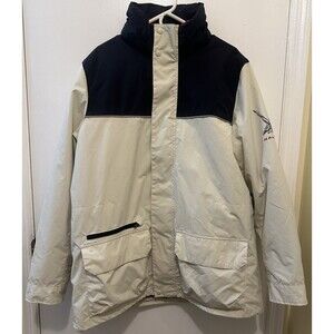 Nautica Men’s Insulated Colorblock Jacket w/ Removable Liner XXL Hooded